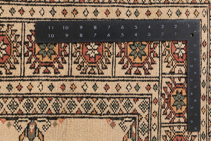 Tan Butterfly 4' 6 x 6' 3 - No. 41368 - ALRUG Rug Store