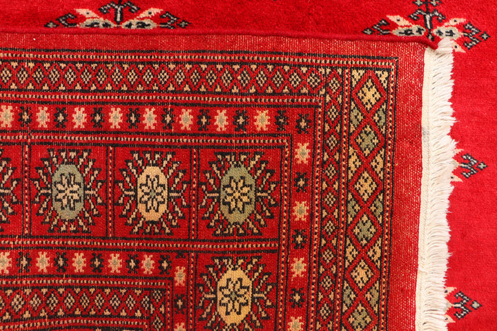 Red Butterfly 4' 6 x 5' 10 - No. 41379 - ALRUG Rug Store
