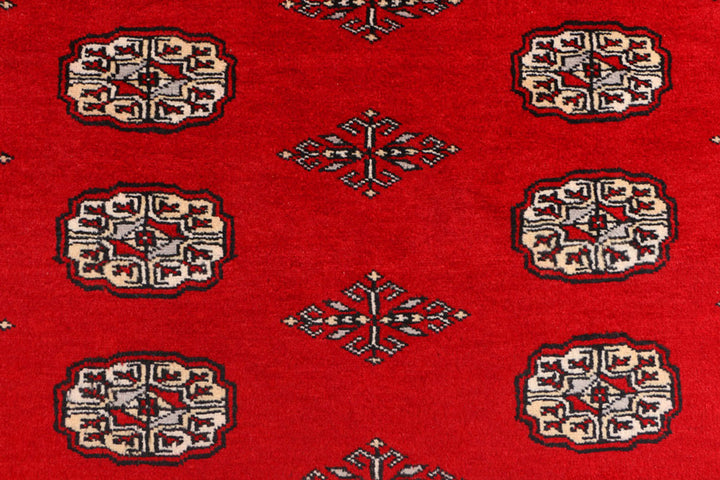 Red Bokhara 4'  5" x 6' " - No. QA69581