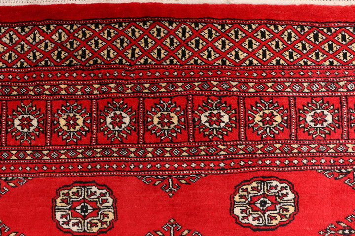 Red Bokhara 4' 7 x 6' 7 - No. 41400 - ALRUG Rug Store