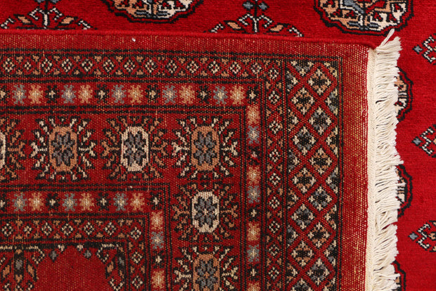 Dark Red Bokhara 4' 7 x 6' 6 - No. 41401 - ALRUG Rug Store