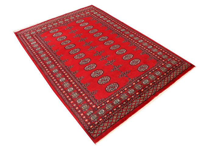 Red Bokhara 4' 6 x 6' 6 - No. 41405 - ALRUG Rug Store