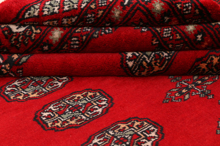 Red Bokhara 4' 6 x 6' 6 - No. 41405 - ALRUG Rug Store