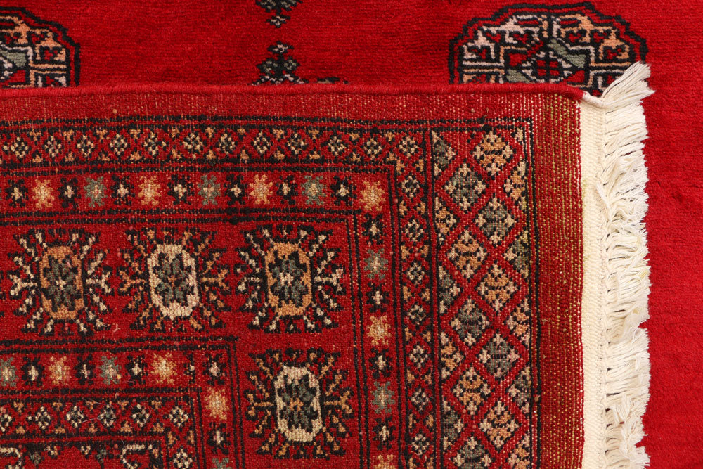 Red Bokhara 4' 6 x 6' 6 - No. 41405 - ALRUG Rug Store