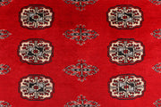 Red Bokhara 4' 7 x 6' 10 - No. 41408 - ALRUG Rug Store