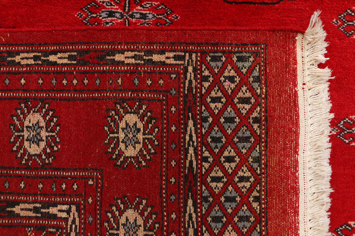 Red Bokhara 4' 7 x 6' 10 - No. 41408 - ALRUG Rug Store