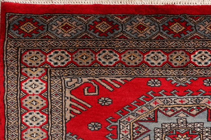 Dark Red Caucasian 3'  x" 6'  3" - No. QA15409