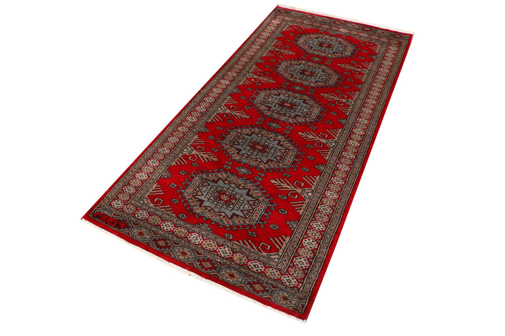 Dark Red Caucasian 3' x 6' 3 - No. 41414 - ALRUG Rug Store