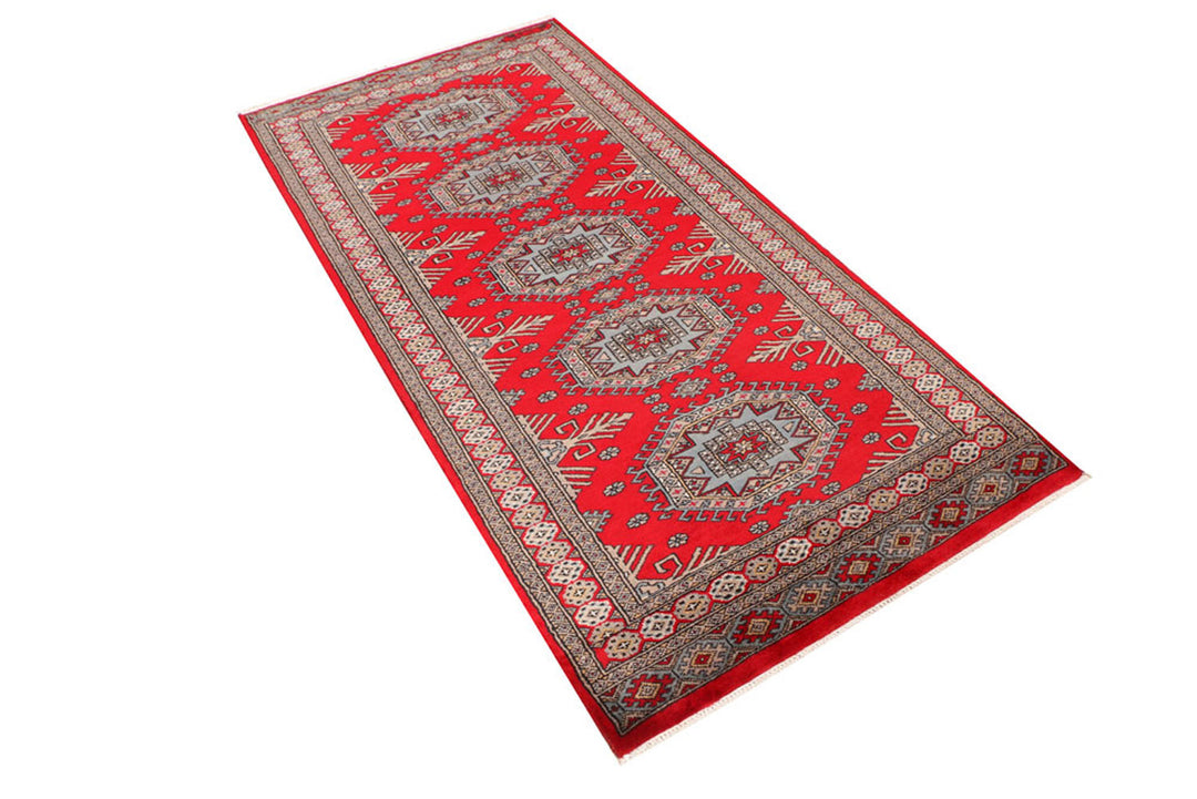 Dark Red Caucasian 3'  x" 6'  3" - No. QA15409