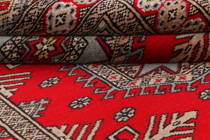 Dark Red Caucasian 3' x 6' 3 - No. 41414 - ALRUG Rug Store