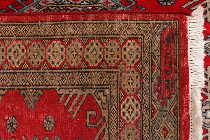 Dark Red Caucasian 3' x 6' 3 - No. 41414 - ALRUG Rug Store