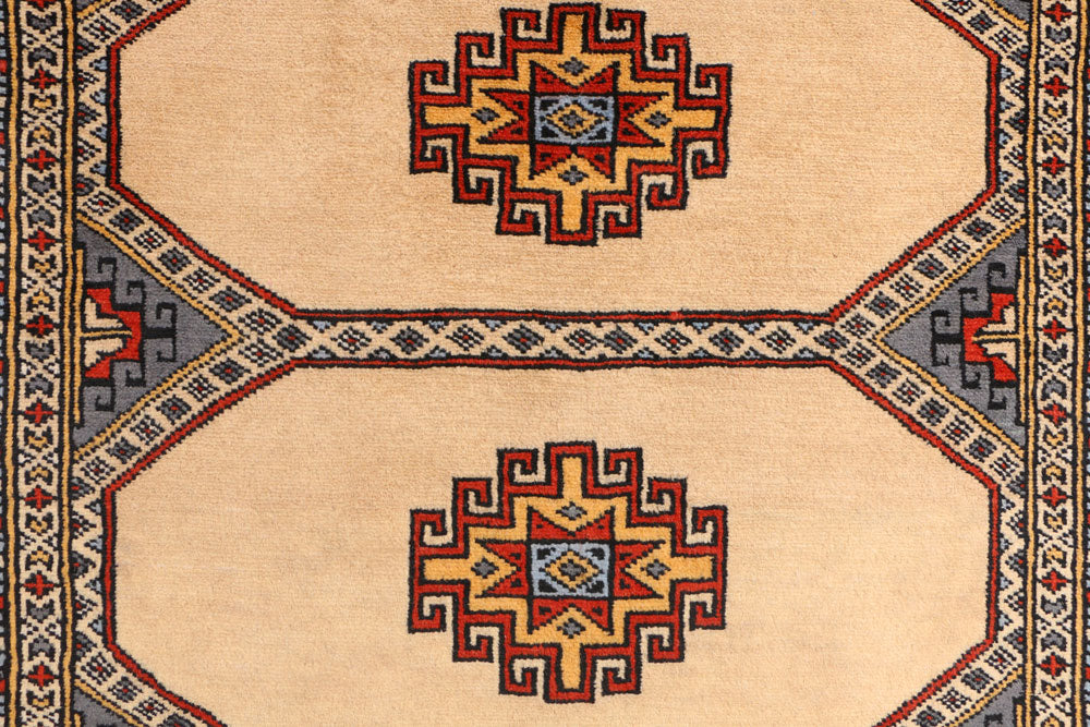 Navajo White Jaldar 3' 2 x 5' 7 - No. 41415 - ALRUG Rug Store