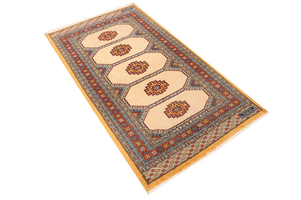 Navajo White Jaldar 3' 2 x 5' 7 - No. 41415 - ALRUG Rug Store