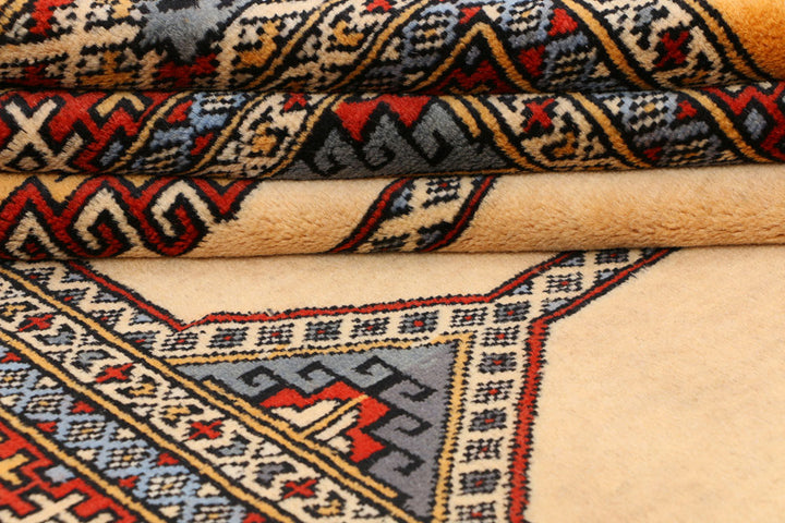 Navajo White Jaldar 3' 2 x 5' 7 - No. 41415 - ALRUG Rug Store