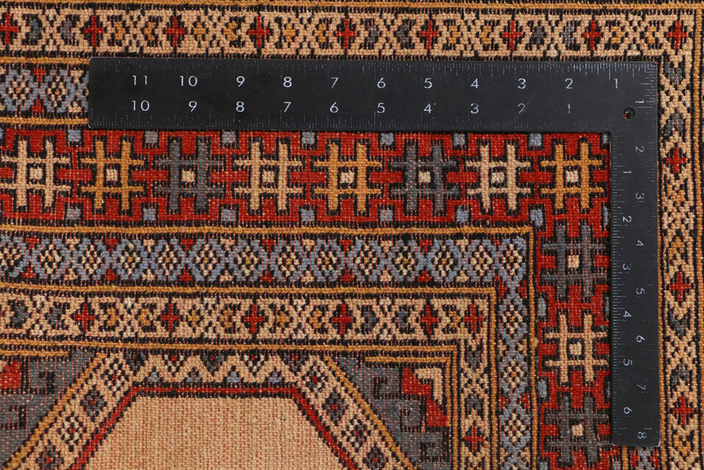 Navajo White Jaldar 3' 2 x 5' 7 - No. 41415 - ALRUG Rug Store