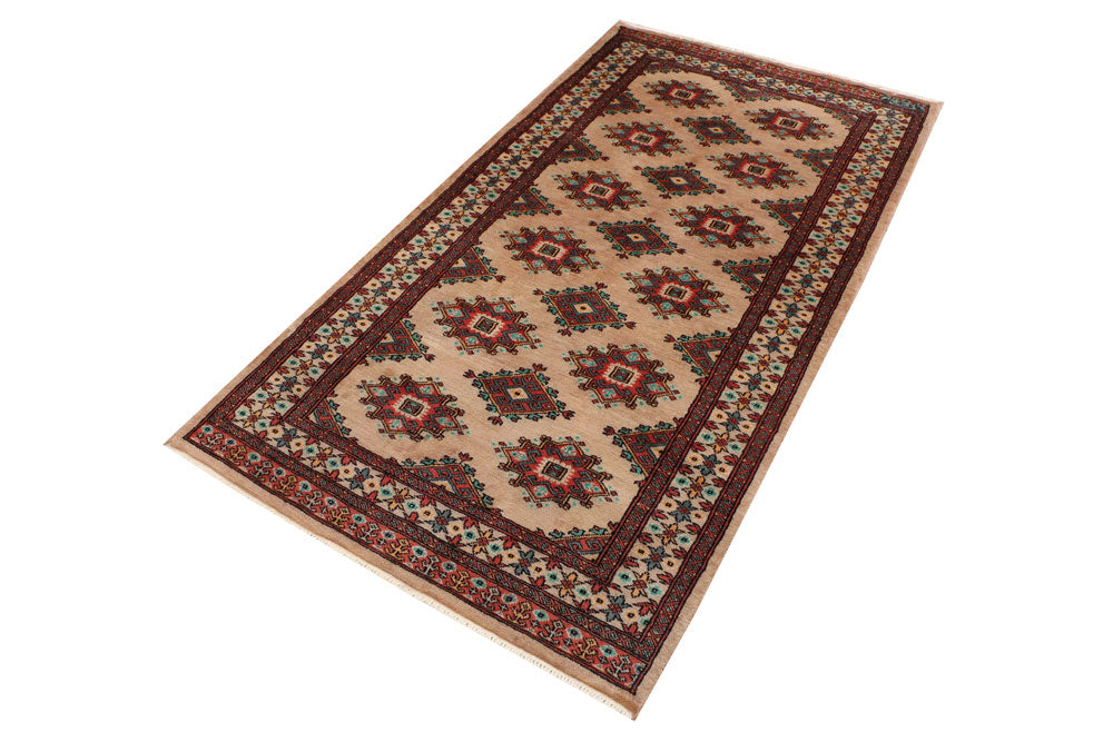 Navajo White Jaldar 3' 3 x 6' 1 - No. 41417 - ALRUG Rug Store