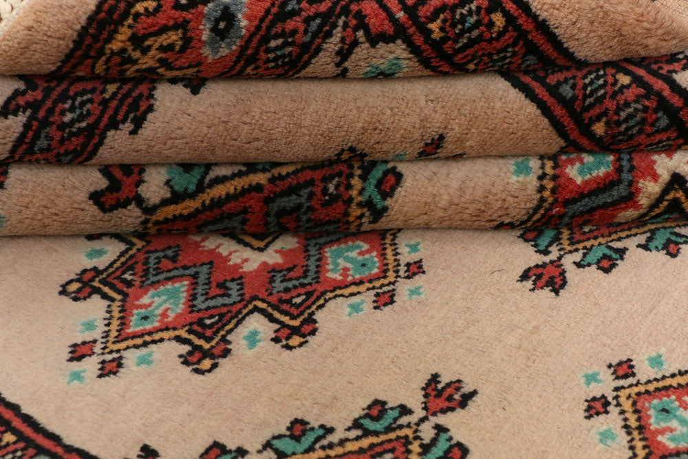 Navajo White Jaldar 3' 3 x 6' 1 - No. 41417 - ALRUG Rug Store