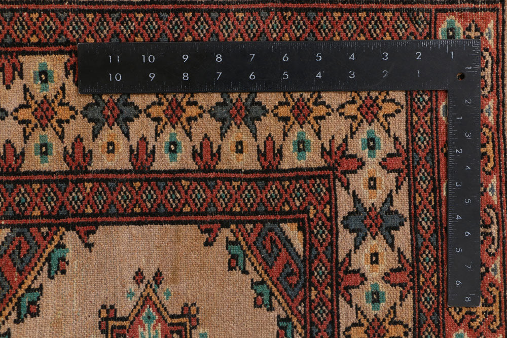 Navajo White Jaldar 3' 3 x 6' 1 - No. 41417 - ALRUG Rug Store