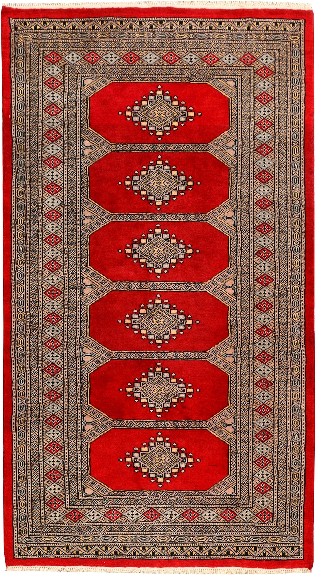 Red Jaldar 3' x 5' 7 - No. 41418 - ALRUG Rug Store