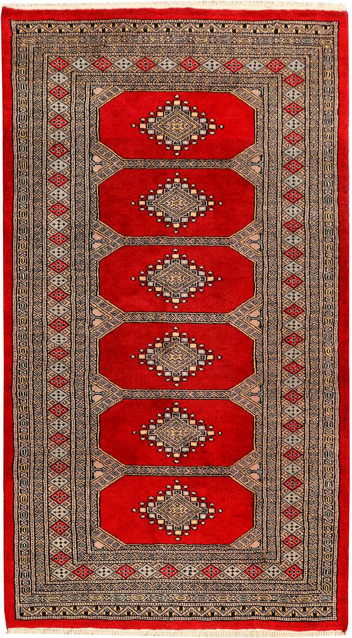 Red Jaldar 3' x 5' 7 - No. 41418 - ALRUG Rug Store
