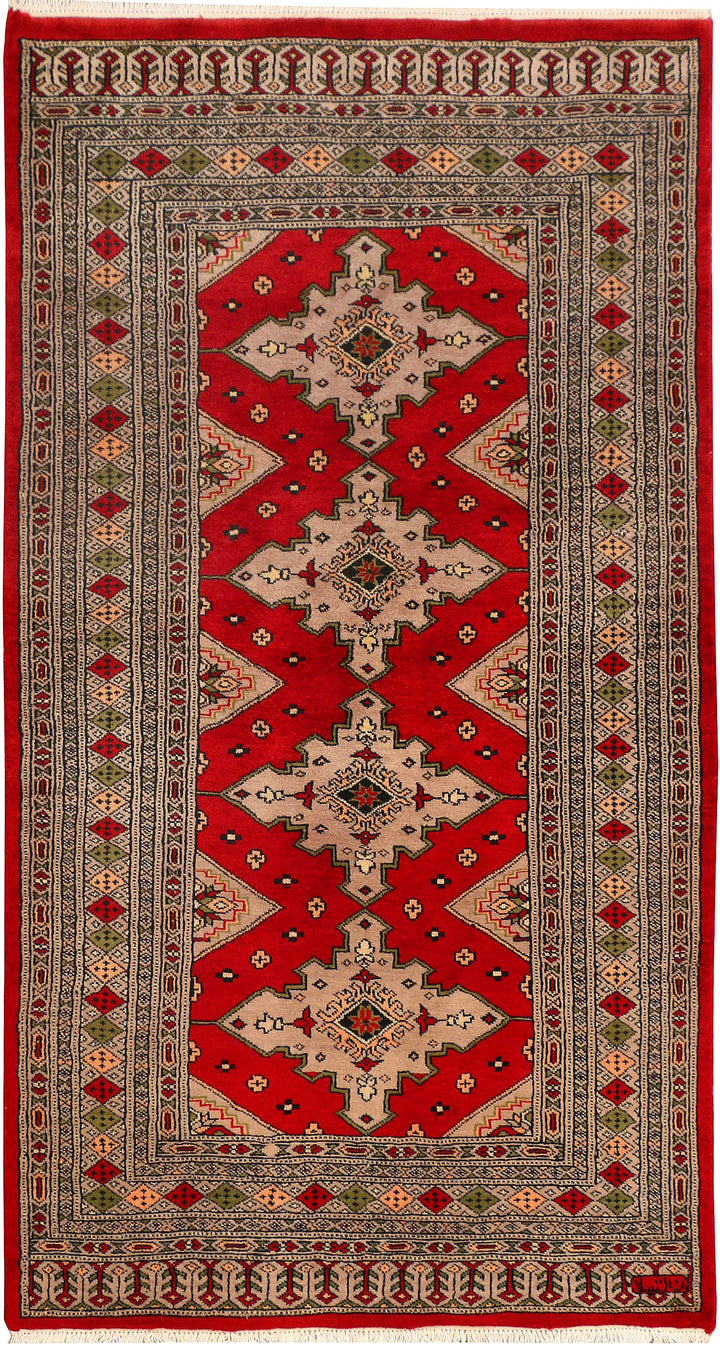 Red Jaldar 3' x 5' 6 - No. 41420 - ALRUG Rug Store