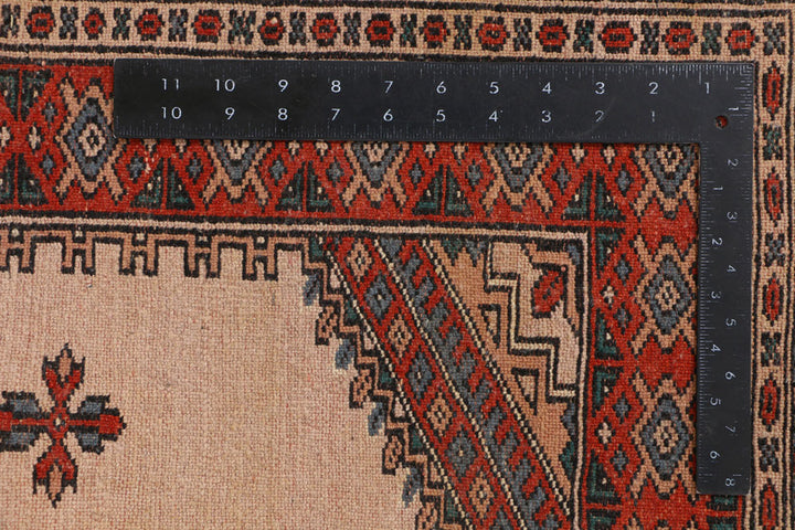 Tan Caucasian 3' 6 x 6' 3 - No. 41423 - ALRUG Rug Store