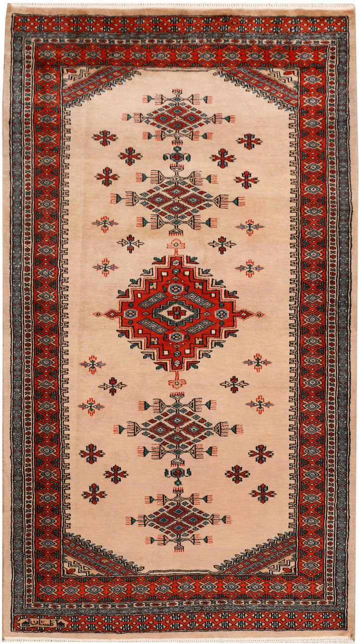 Tan Caucasian 3' 6 x 6' 3 - No. 41423 - ALRUG Rug Store