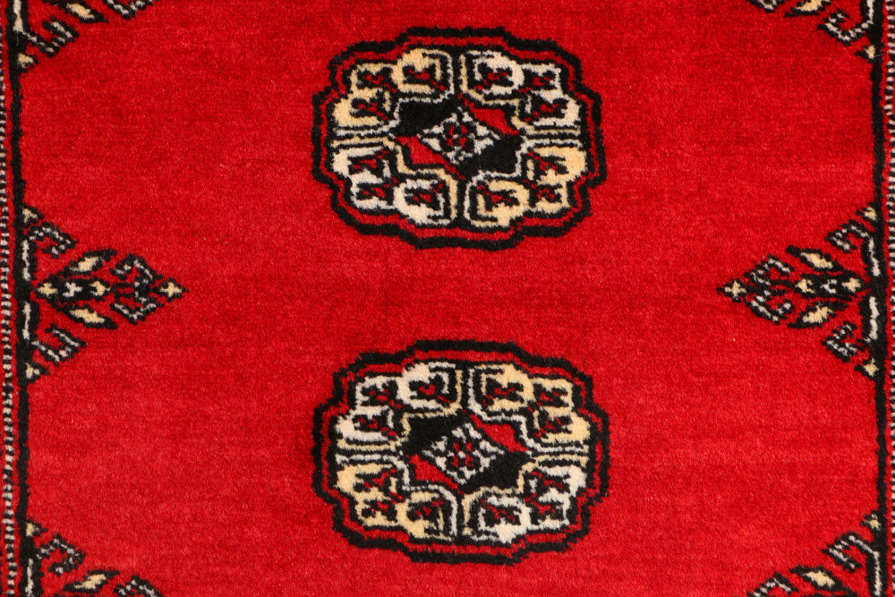 Red Bokhara 2' 11 x 5' 7 - No. 41426 - ALRUG Rug Store