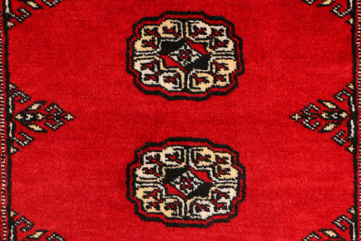 Red Bokhara 2' 11 x 5' 7 - No. 41426 - ALRUG Rug Store