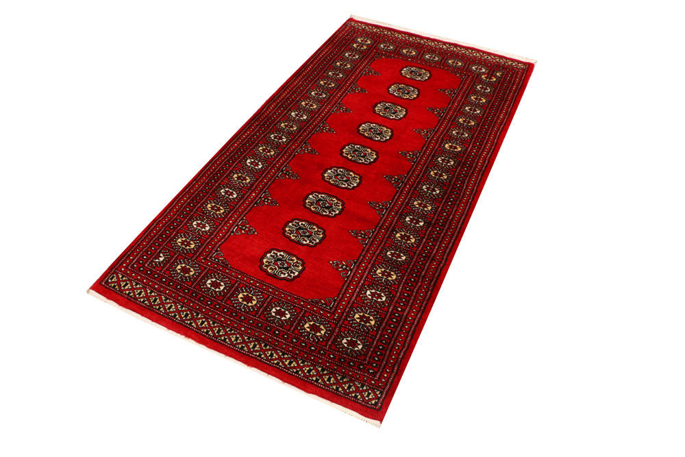 Red Bokhara 2' 11 x 5' 7 - No. 41426 - ALRUG Rug Store