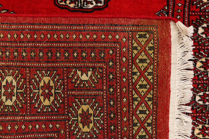 Red Bokhara 2' 11 x 5' 7 - No. 41426 - ALRUG Rug Store