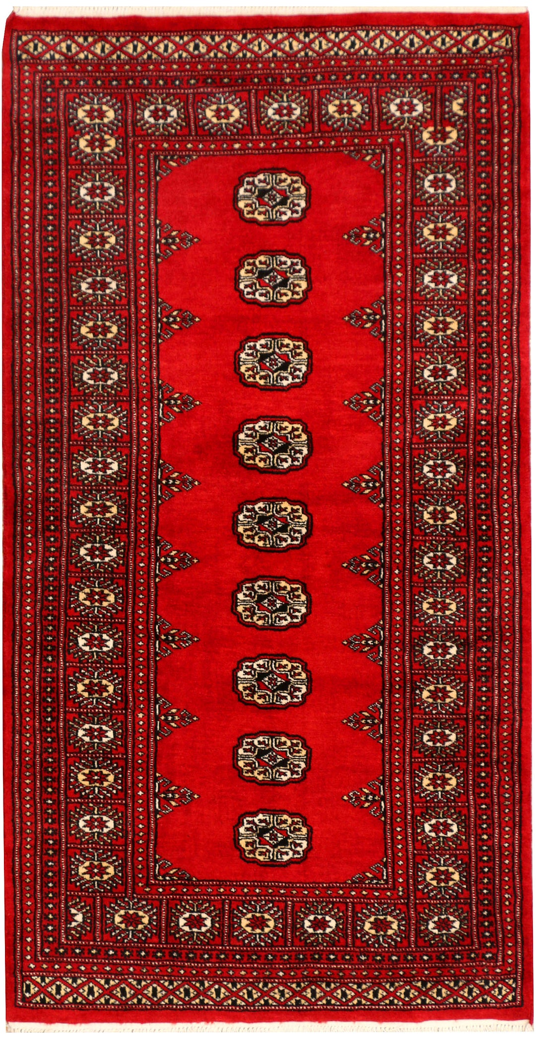 Red Bokhara 2' 11 x 5' 7 - No. 41426 - ALRUG Rug Store