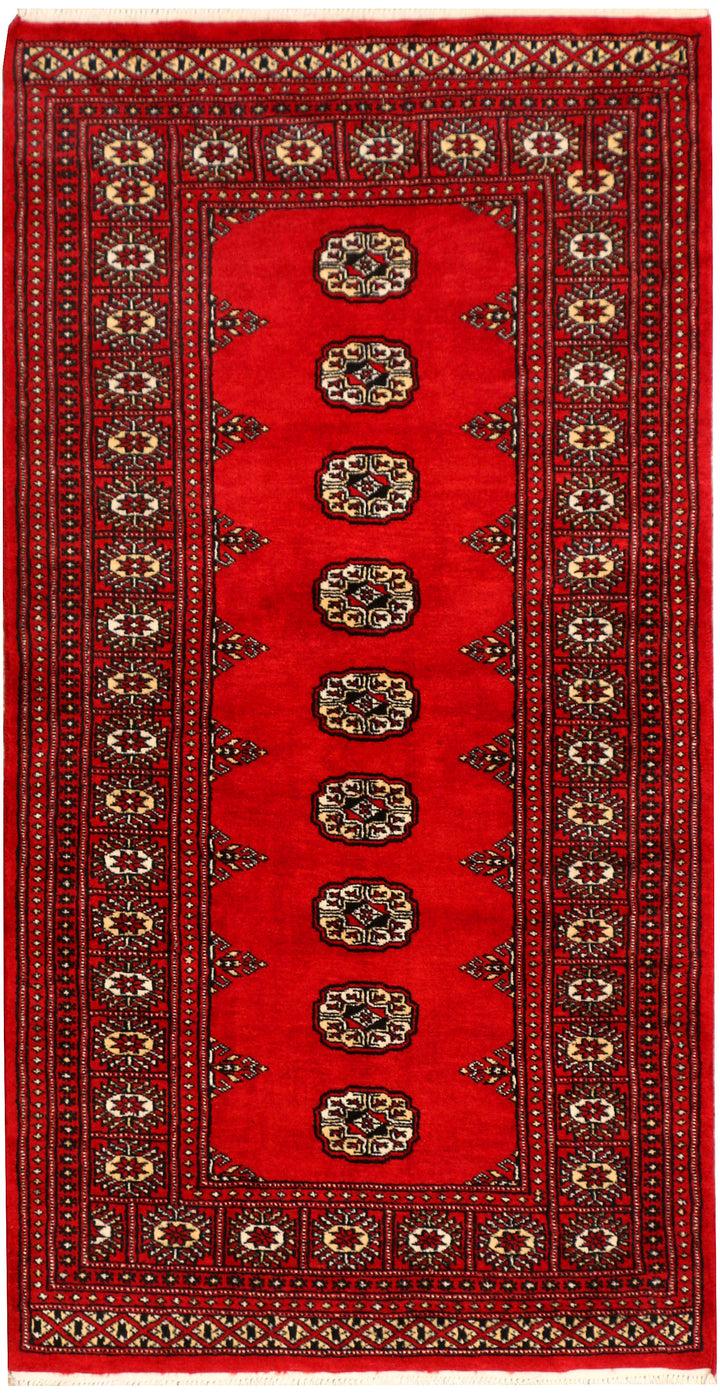 Red Bokhara 2' 11 x 5' 7 - No. 41426 - ALRUG Rug Store