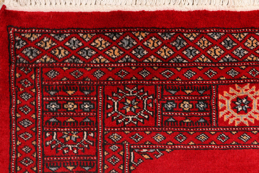 Dark Red Bokhara 3'  x" 5'  6" - No. QA33245