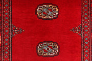 Dark Red Bokhara 3'  x" 5'  6" - No. QA33245