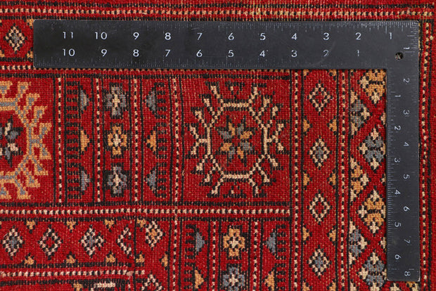 Dark Red Bokhara 3'  x" 5'  6" - No. QA33245