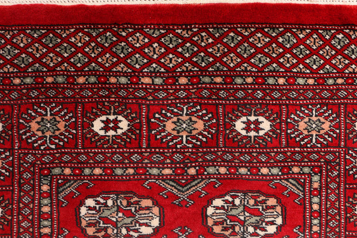 Dark Red Bokhara 3' 1 x 6' 1 - No. 41430 - ALRUG Rug Store