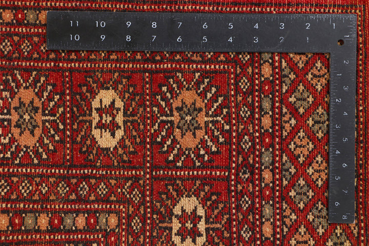 Dark Red Bokhara 3' 1 x 6' 1 - No. 41430 - ALRUG Rug Store
