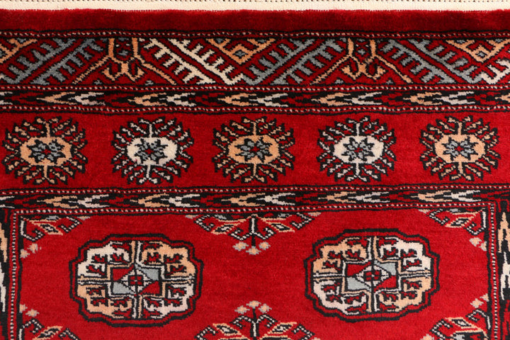 Dark Red Bokhara 3' 1 x 6' 1 - No. 41432 - ALRUG Rug Store