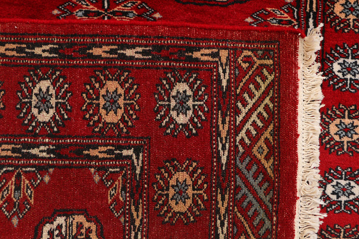 Dark Red Bokhara 3' 1 x 6' 1 - No. 41432 - ALRUG Rug Store