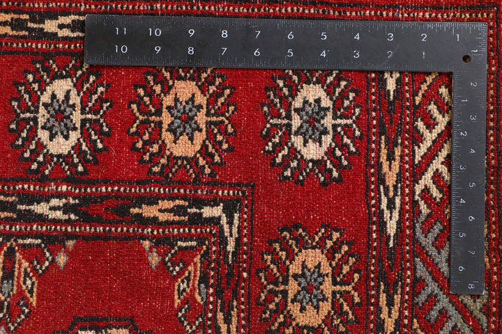 Dark Red Bokhara 3' 1 x 6' 1 - No. 41432 - ALRUG Rug Store