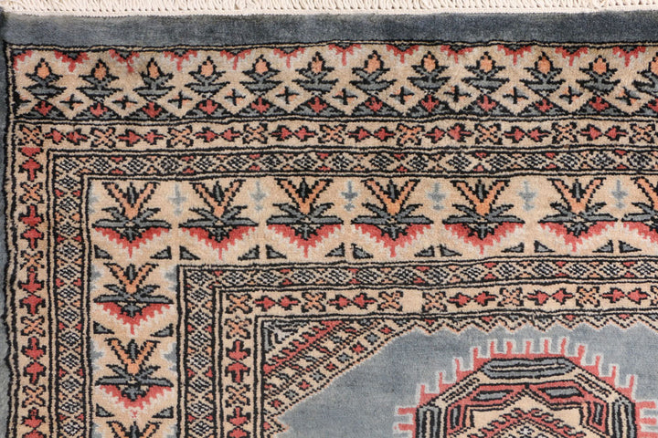 Light Slate Grey Jaldar 3' 2 x 5' 7 - No. 41439 - ALRUG Rug Store