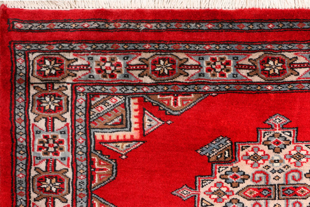Red Caucasian 3' 4 x 6' 2 - No. 41443 - ALRUG Rug Store