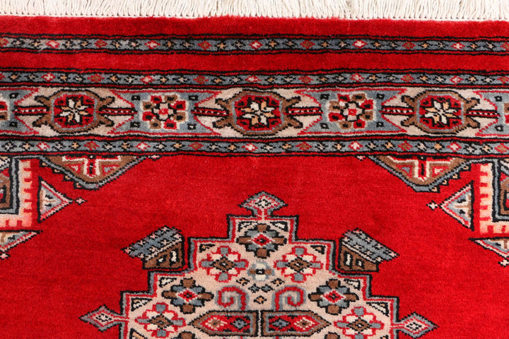Red Caucasian 3' 4 x 6' 2 - No. 41443 - ALRUG Rug Store