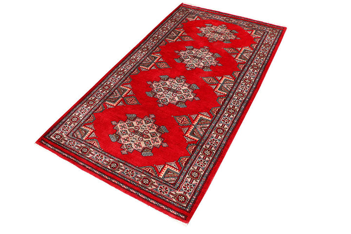 Red Caucasian 3' 4 x 6' 2 - No. 41443 - ALRUG Rug Store