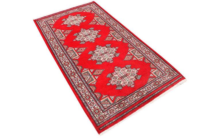 Red Caucasian 3' 4 x 6' 2 - No. 41443 - ALRUG Rug Store