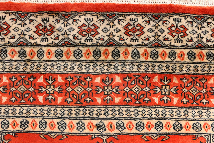 Coral Caucasian 3' 5 x 6' 6 - No. 41446 - ALRUG Rug Store