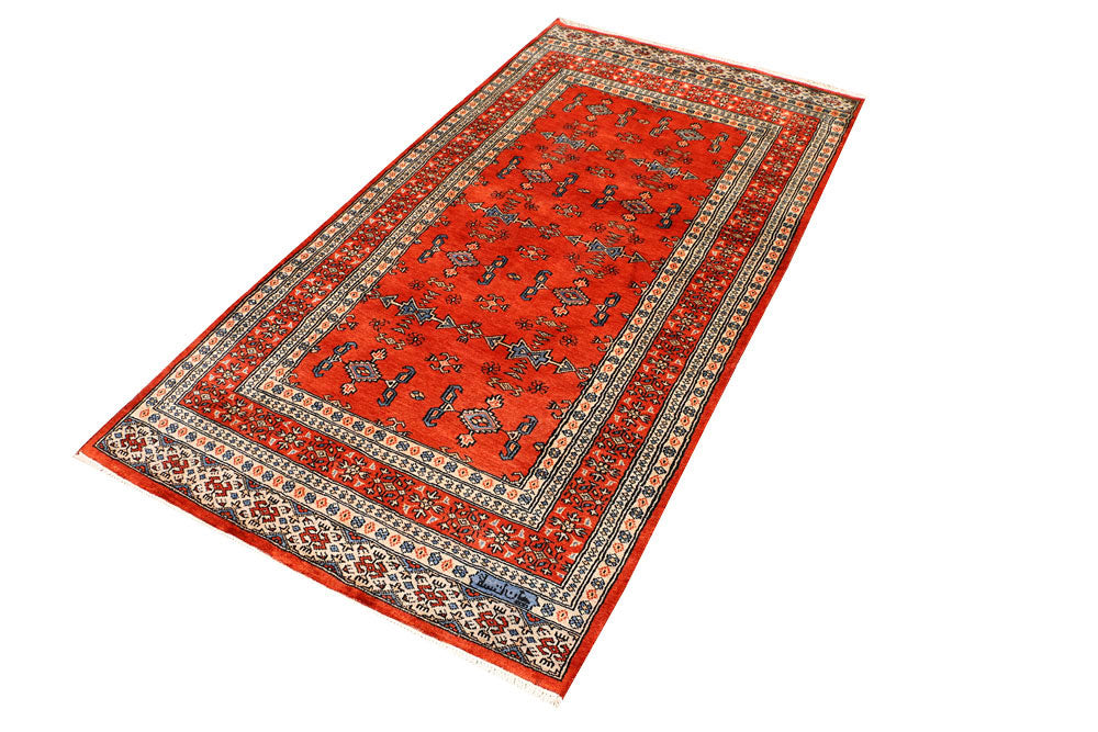 Coral Caucasian 3' 5 x 6' 6 - No. 41446 - ALRUG Rug Store