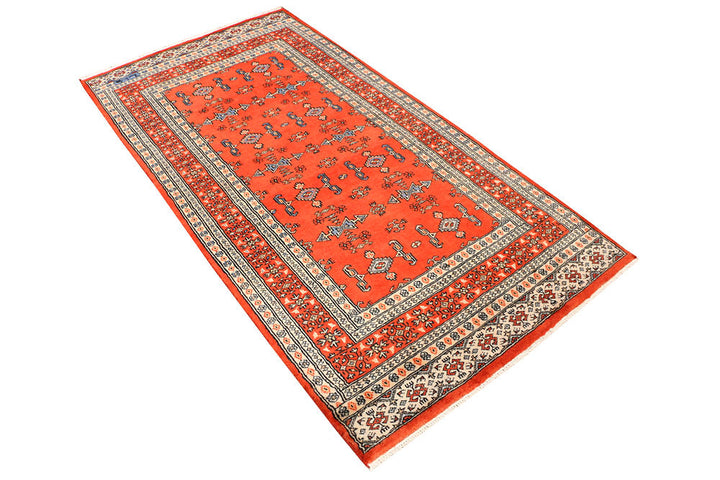 Coral Caucasian 3' 5 x 6' 6 - No. 41446 - ALRUG Rug Store