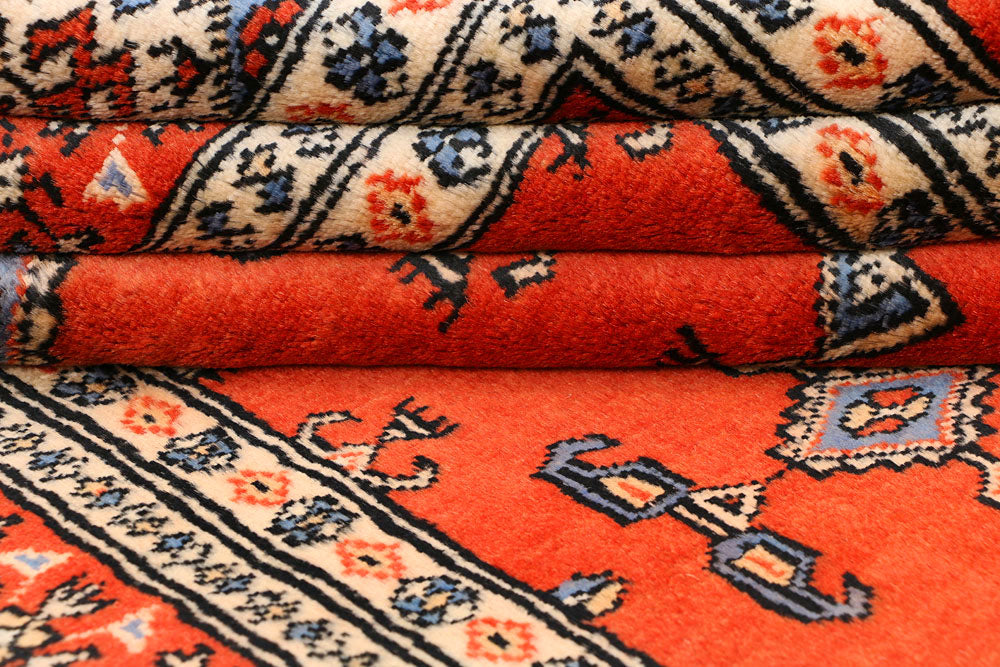 Coral Caucasian 3' 5 x 6' 6 - No. 41446 - ALRUG Rug Store